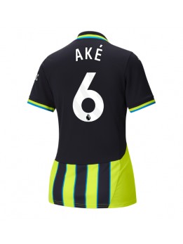 Manchester City Nathan Ake #6 Zenski Gostujuci Dres 2024-25 Kratak Rukavima